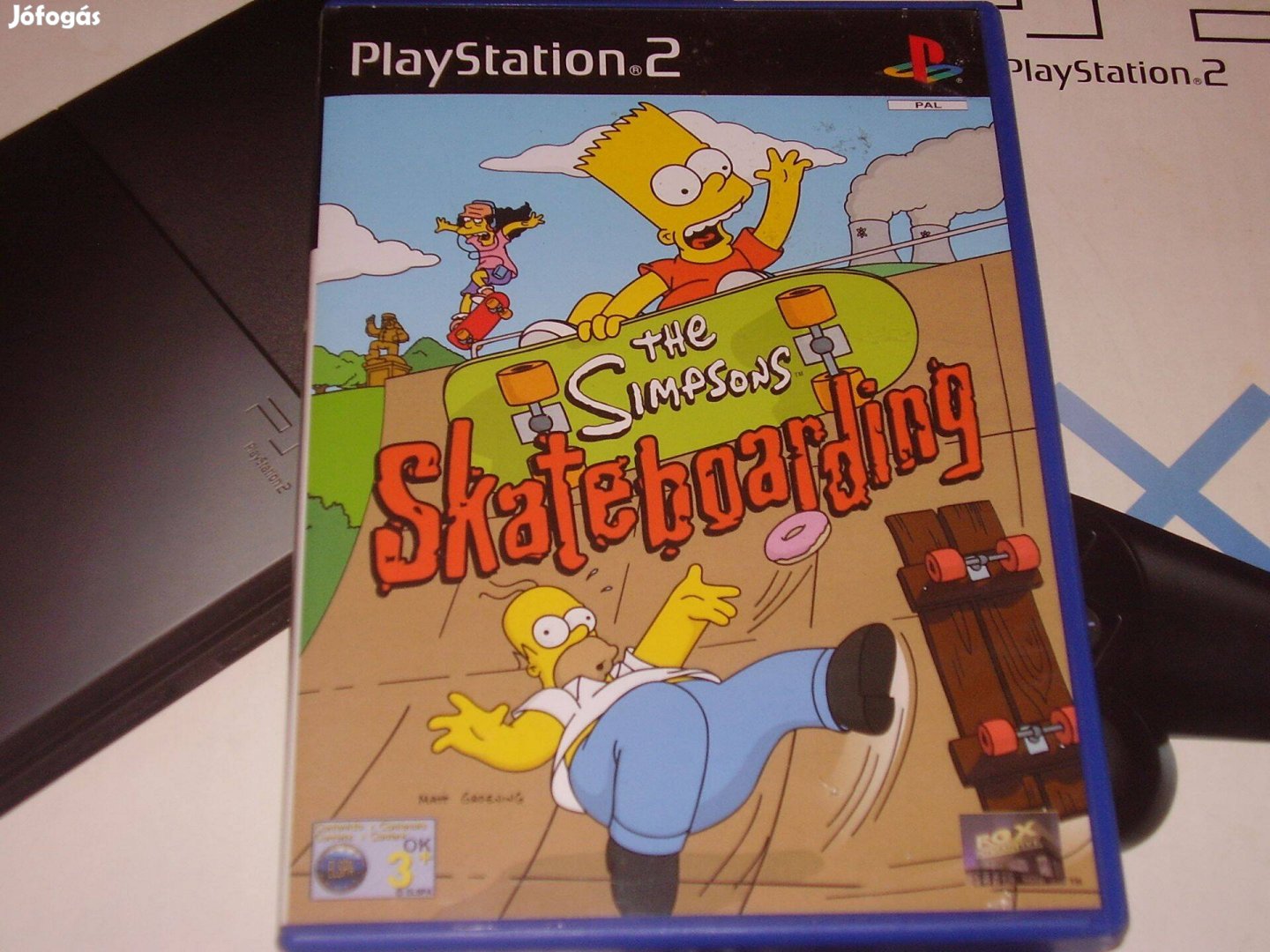 Simpsons Skateboarding Playstation 2 eredeti lemez eladó