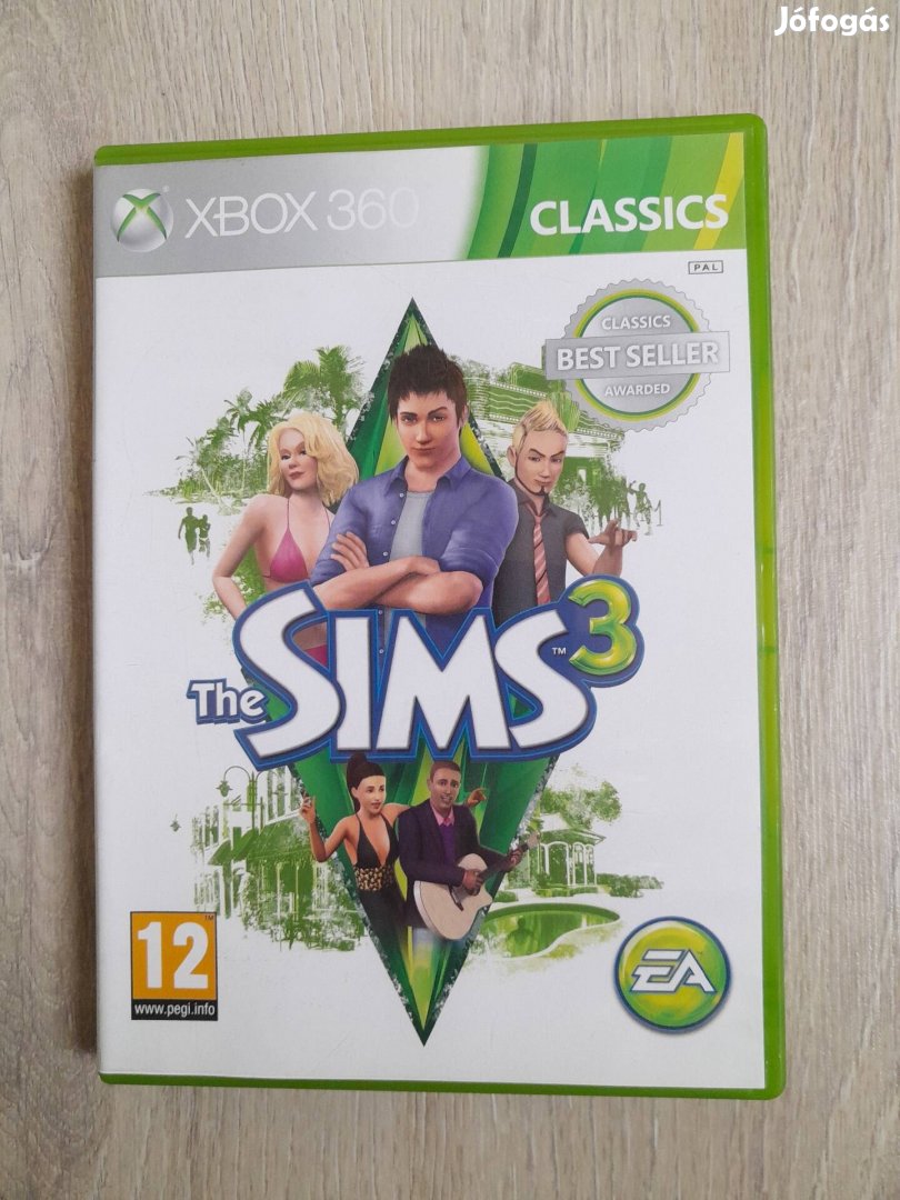 Sims 3 Xbox 360 játék