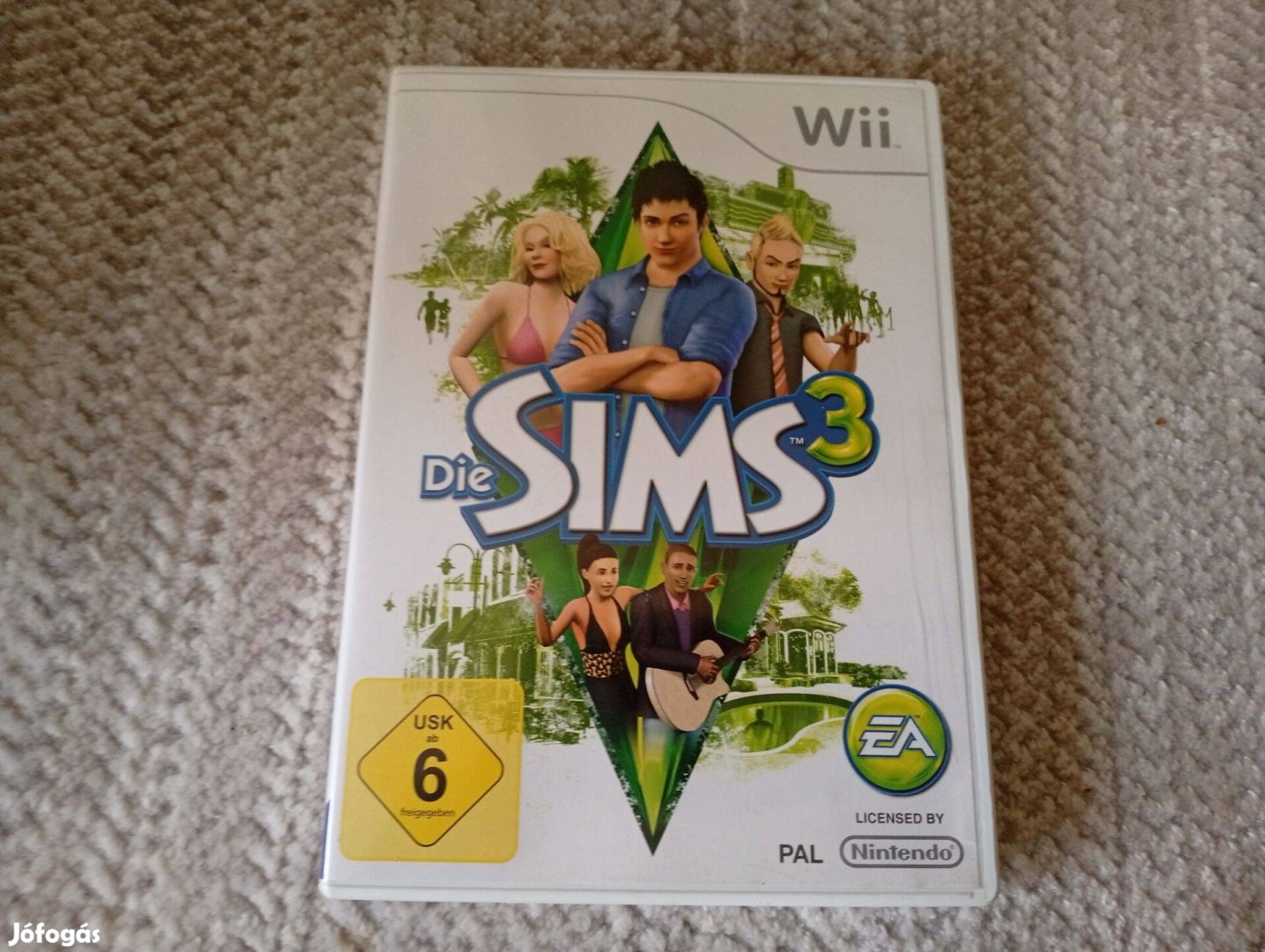 Sims 3 eredeti Nintendo Wii játék