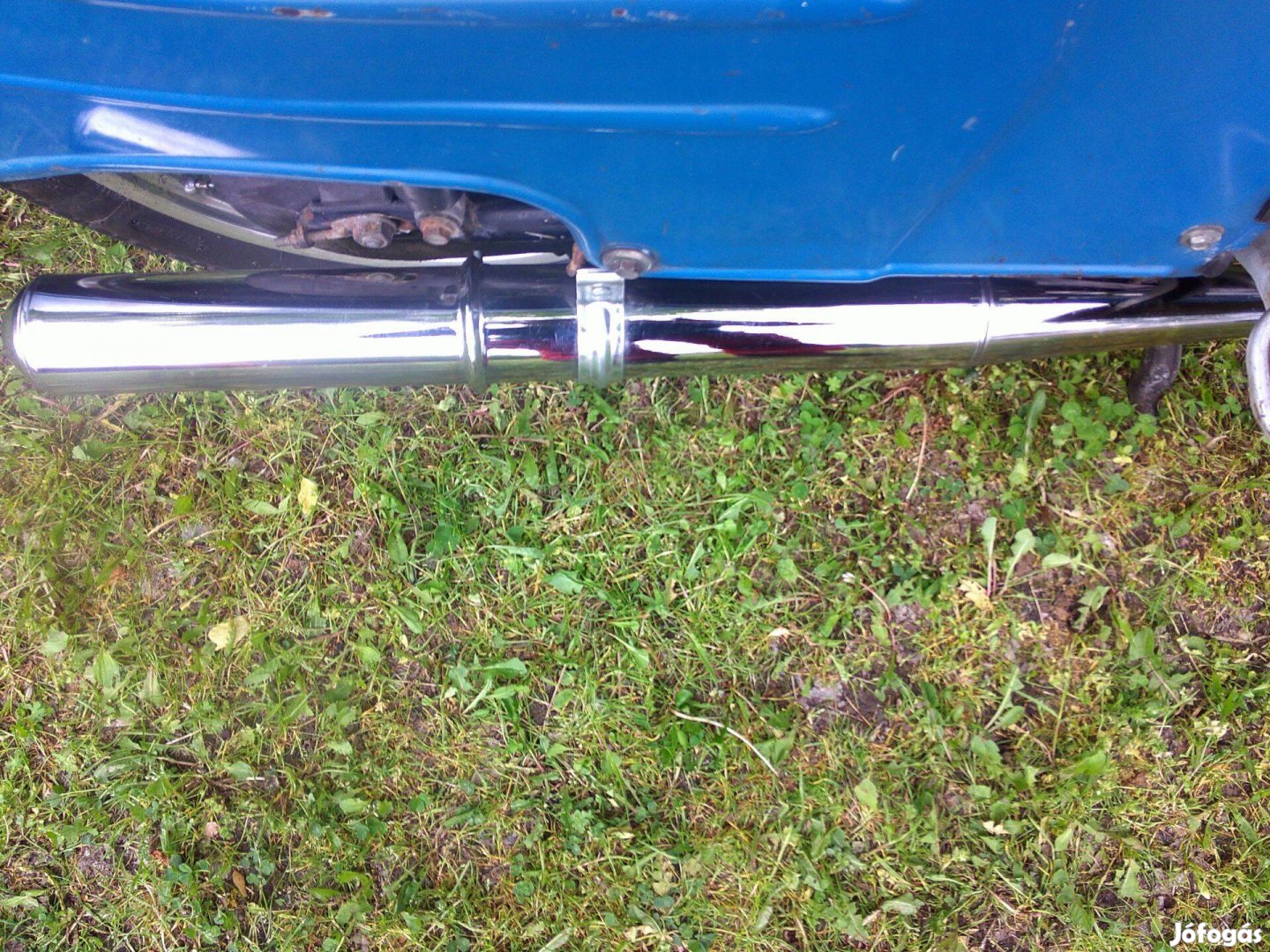 Simson KR 51 /2 Schwalbe-ról :vadonatúj utángyártott kipufogó