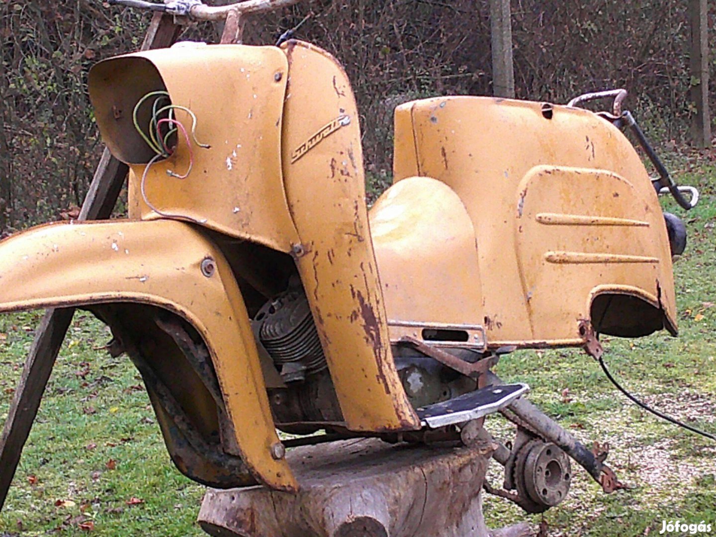 Simson KR 51 /2 (S51-es blokkos) tipusú csupasz főváz eladó