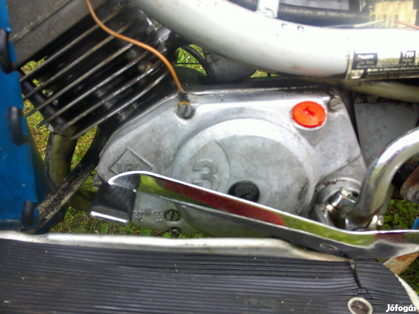 Simson KR 51 / 2 Schwalbe-ból : üzemképes komplett motorblokk