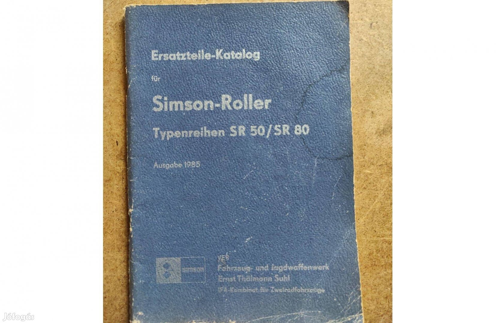 Simson Roller SR 50 és SR 80 alkatrészkatalógus