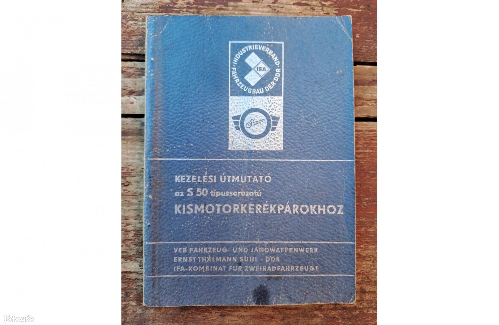 Simson S50 Kezelési útmutató könyv