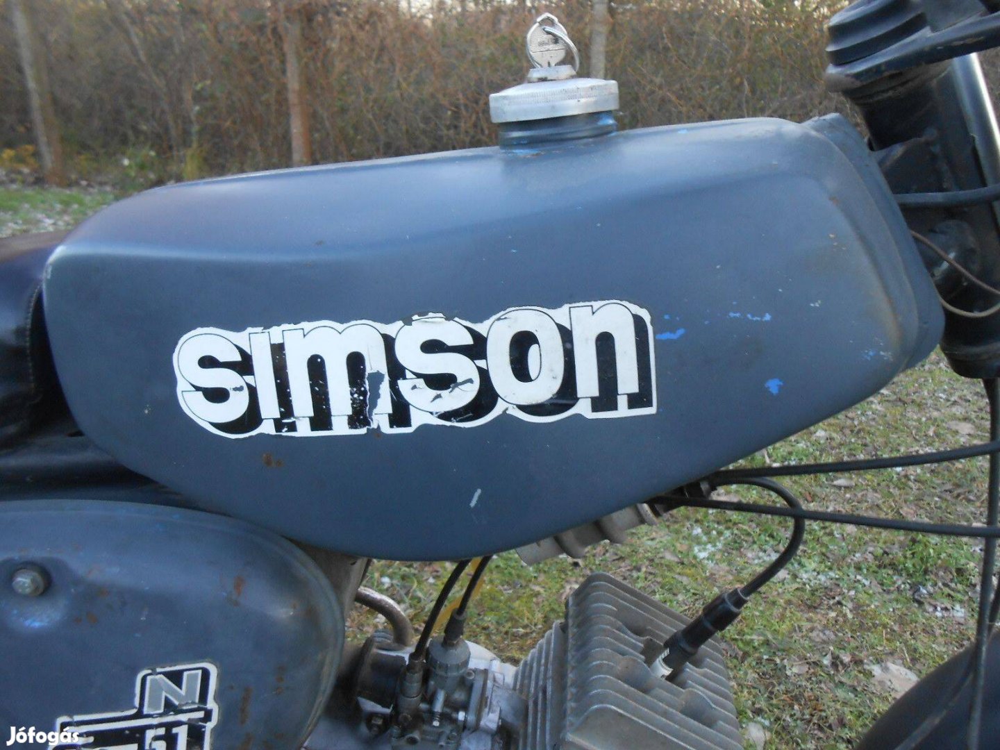 Simson S51N,1984-esről:eredeti-gyári DDR-es tankszett eladó