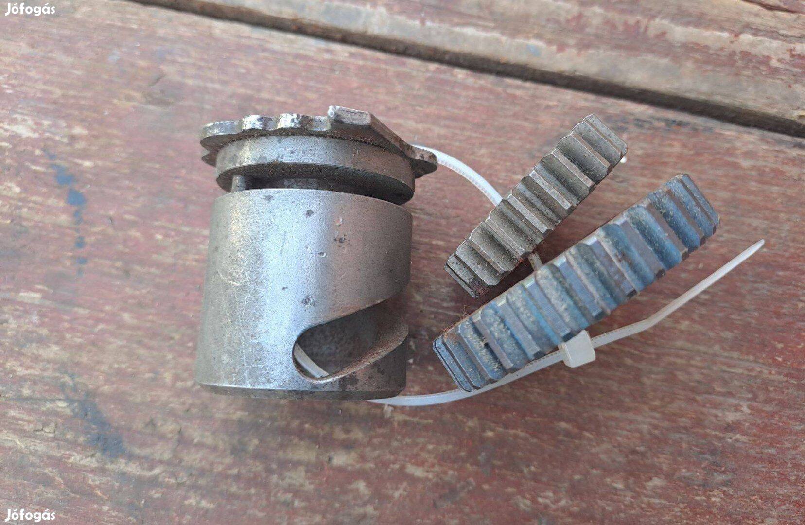 Simson S51 24/32 fogaskerekek és váltódob (4. sebességhez)