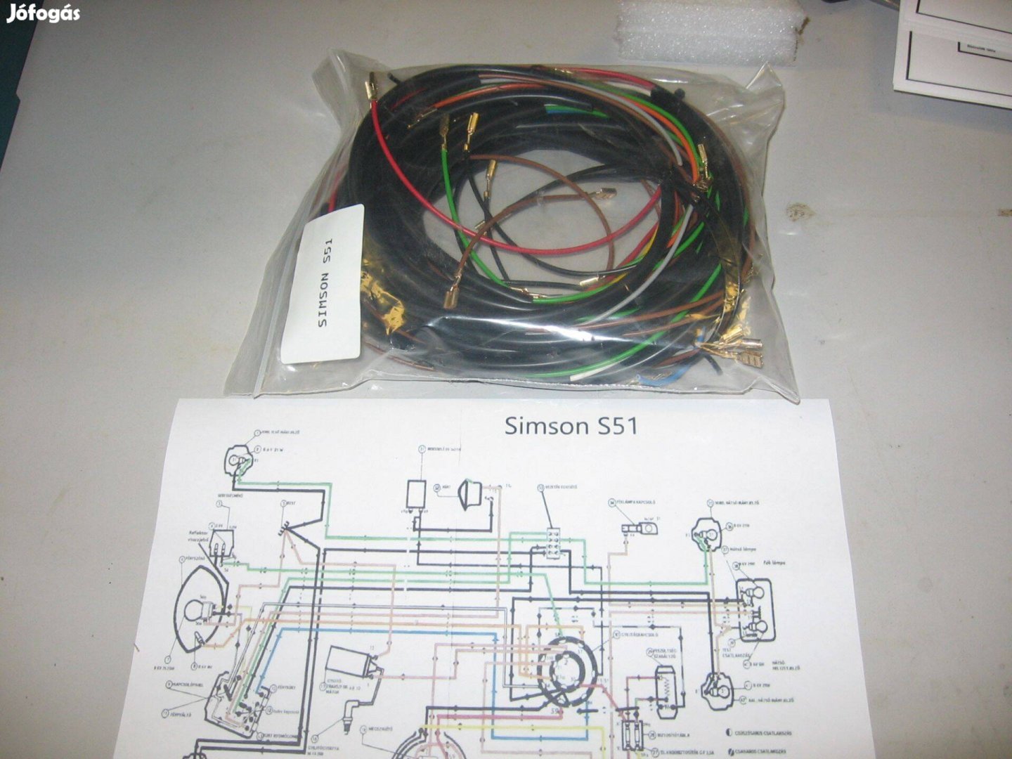 Simson S51 B kábelköteg megszakítós