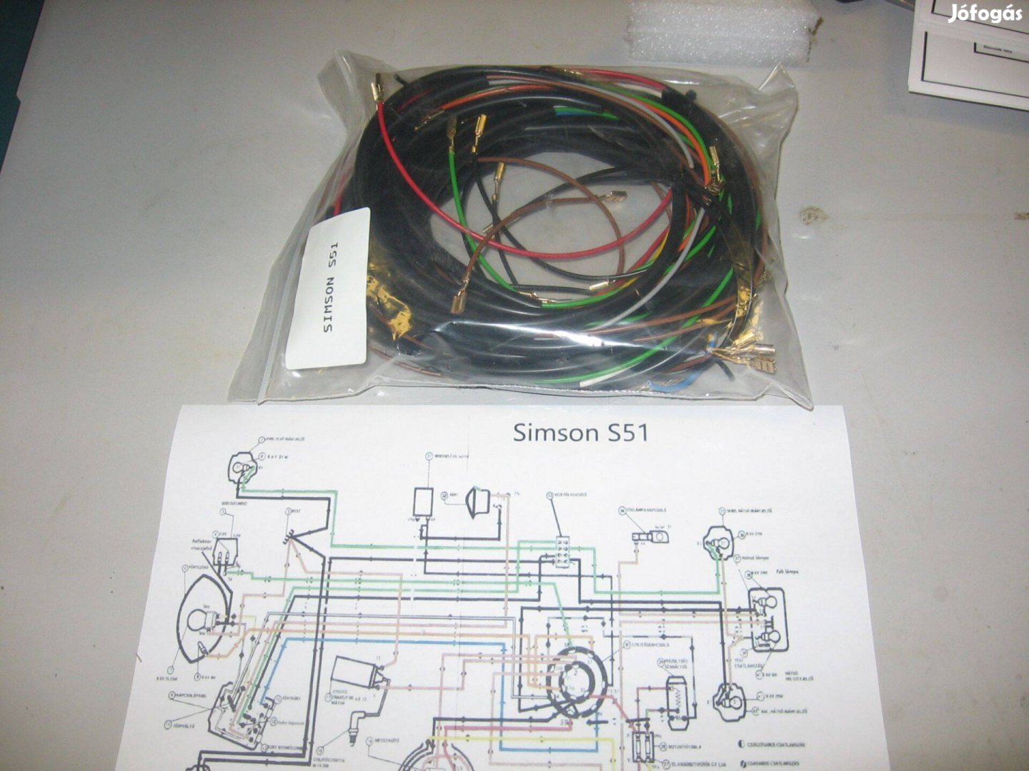 Simson S51 B kábelköteg megszakítós