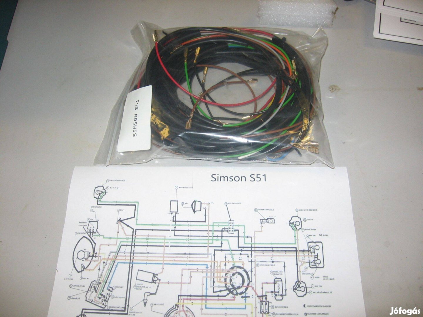 Simson S51 B kábelköteg megszakítós