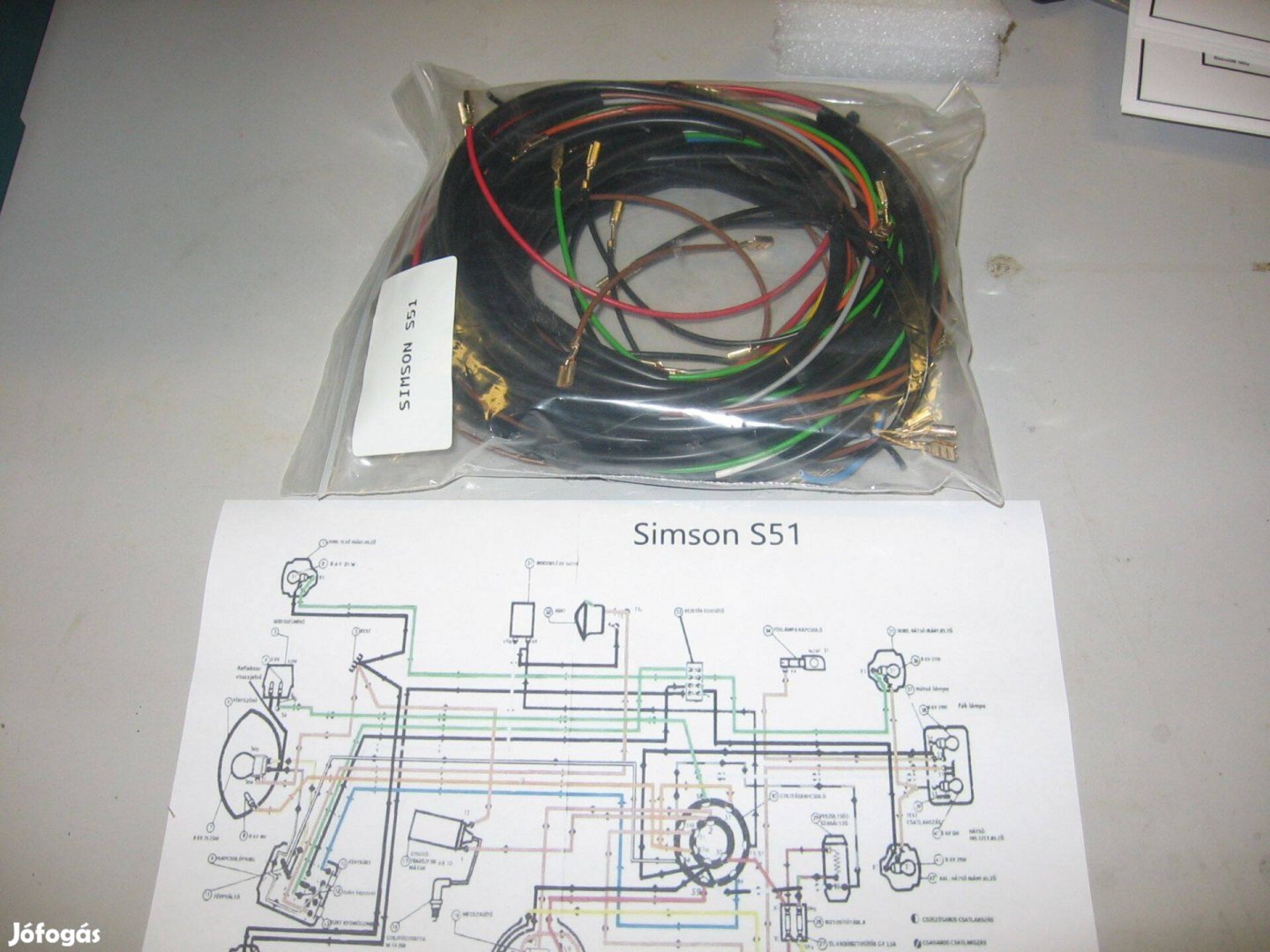 Simson S51 B kábelköteg megszakítós