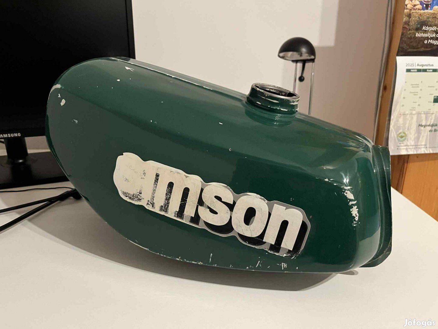 Simson S51 Gyári Méregzöld tank