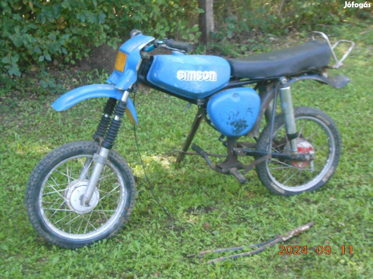 Simson S51 /1E1-H Endúró,1990-es csupasz főváz eladó