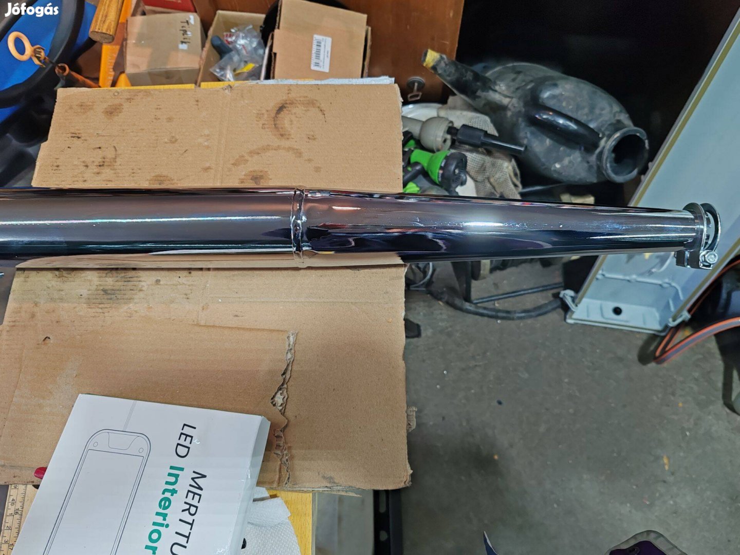 Simson S51 új kipufogó