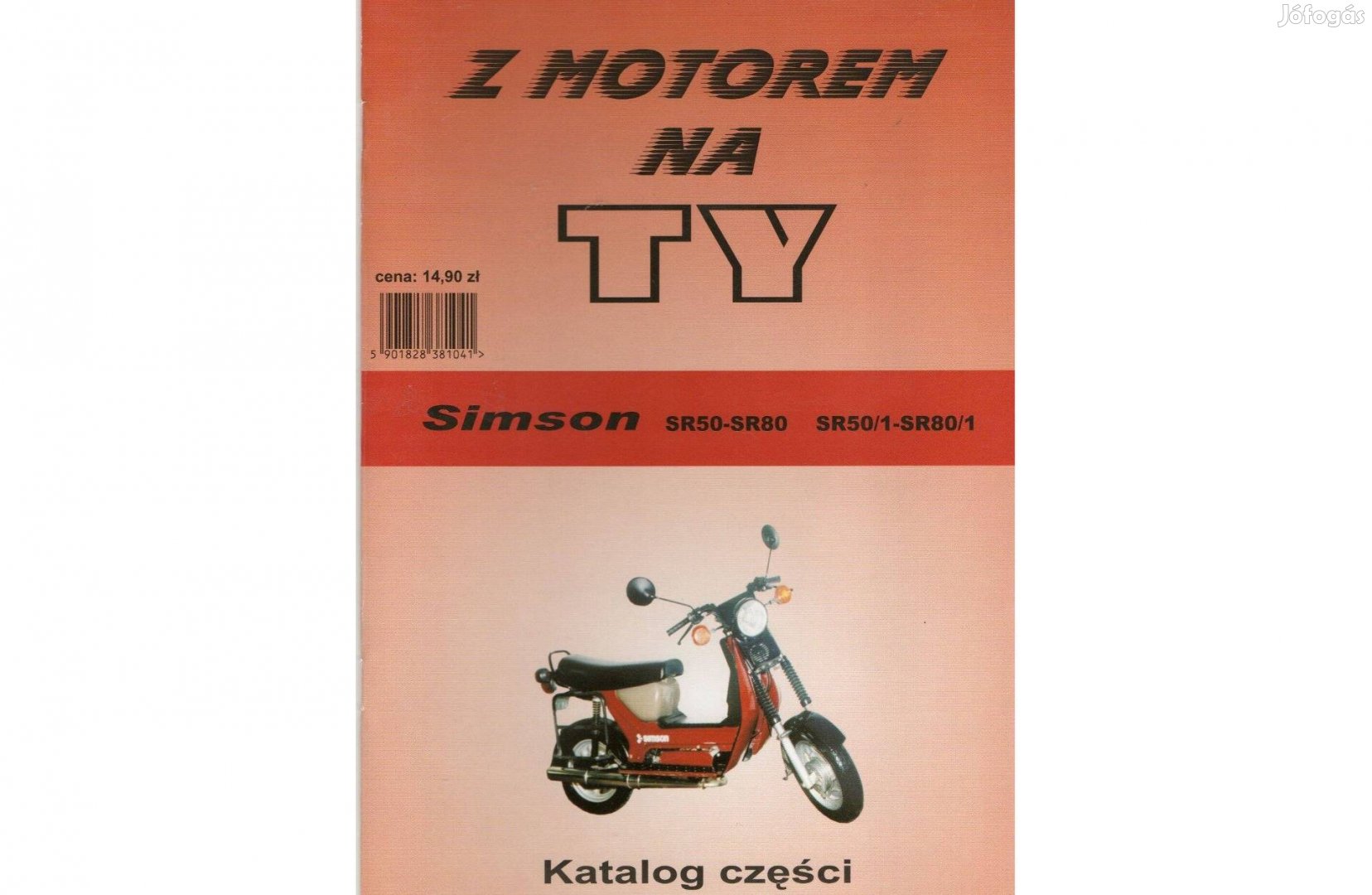 Simson SR 50 / 80 alkatrész katalógus ( Lengyel )