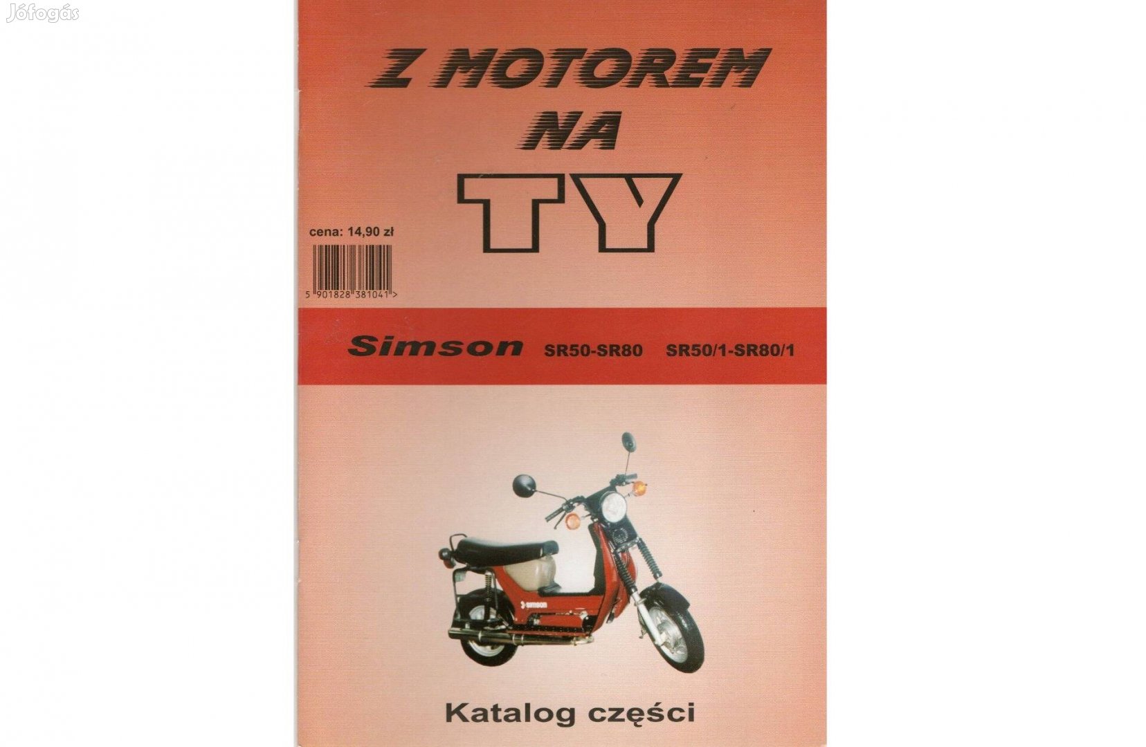 Simson SR 50 / 80 alkatrész katalógus ( Lengyel )