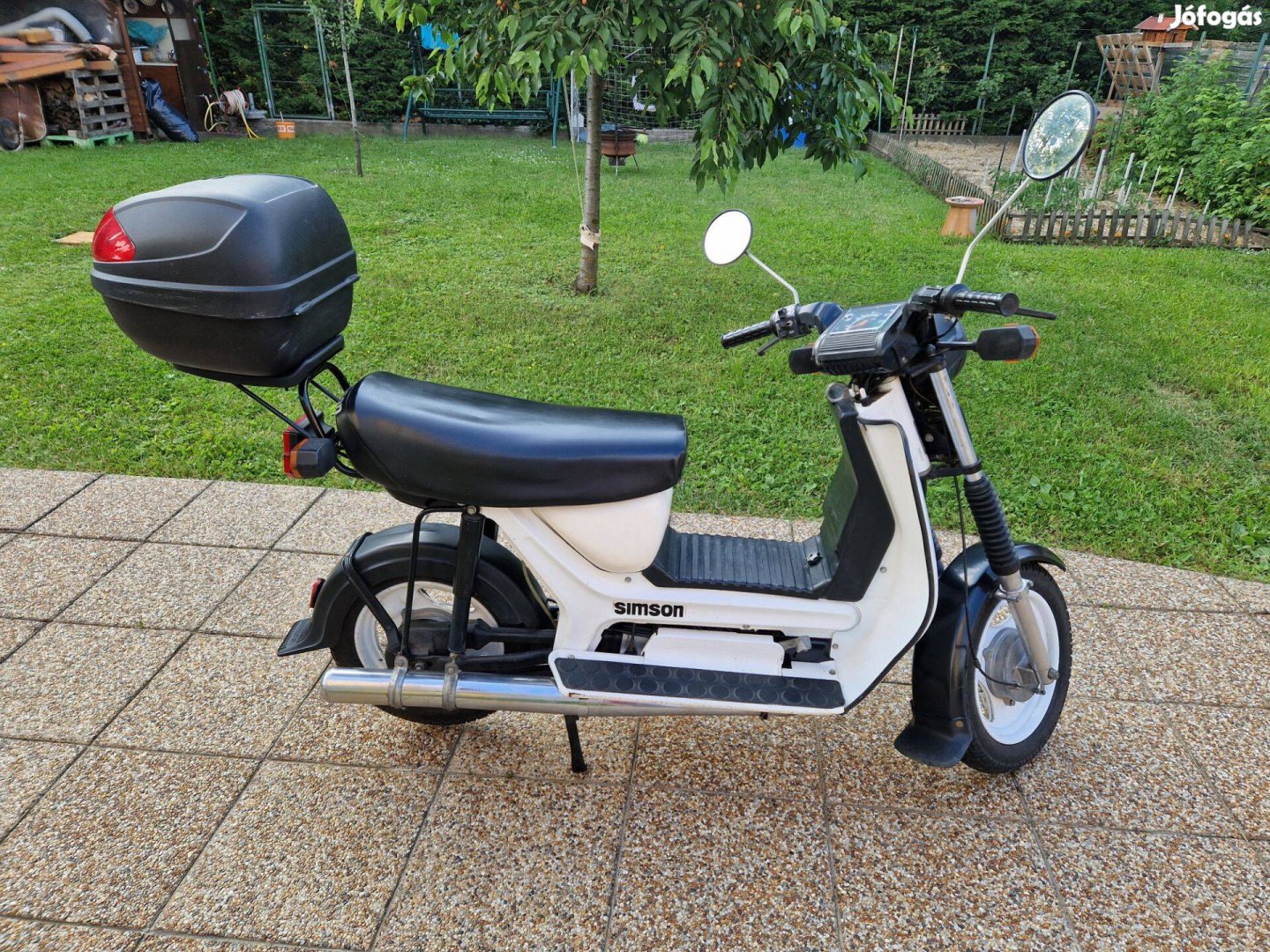 Simson SR 50 egyedi váltókarral, bontatlan blokk, 60 cm3-es henger