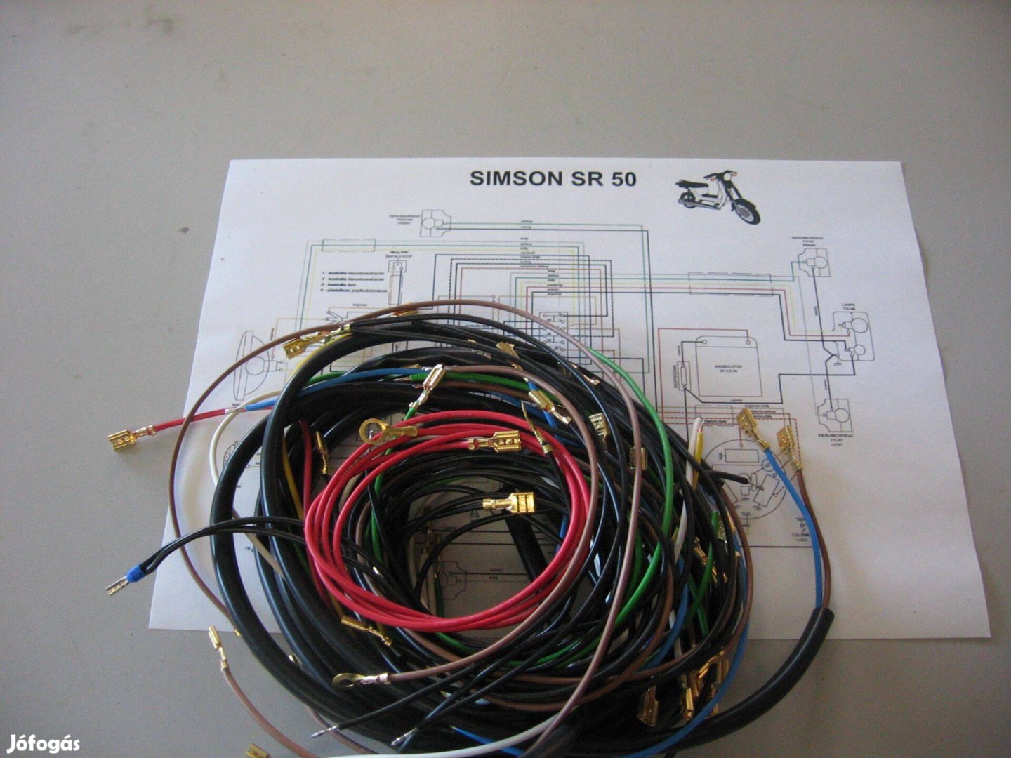 Simson SR 50 kábelköteg megszakítós