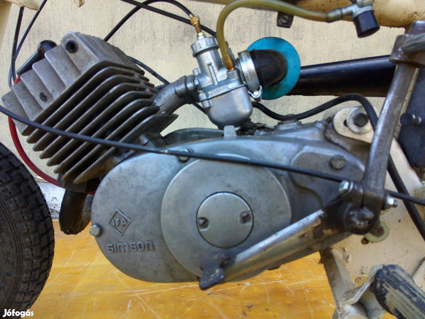 Simson S 50-es teljesen üzemképes jó motorblokk eladó