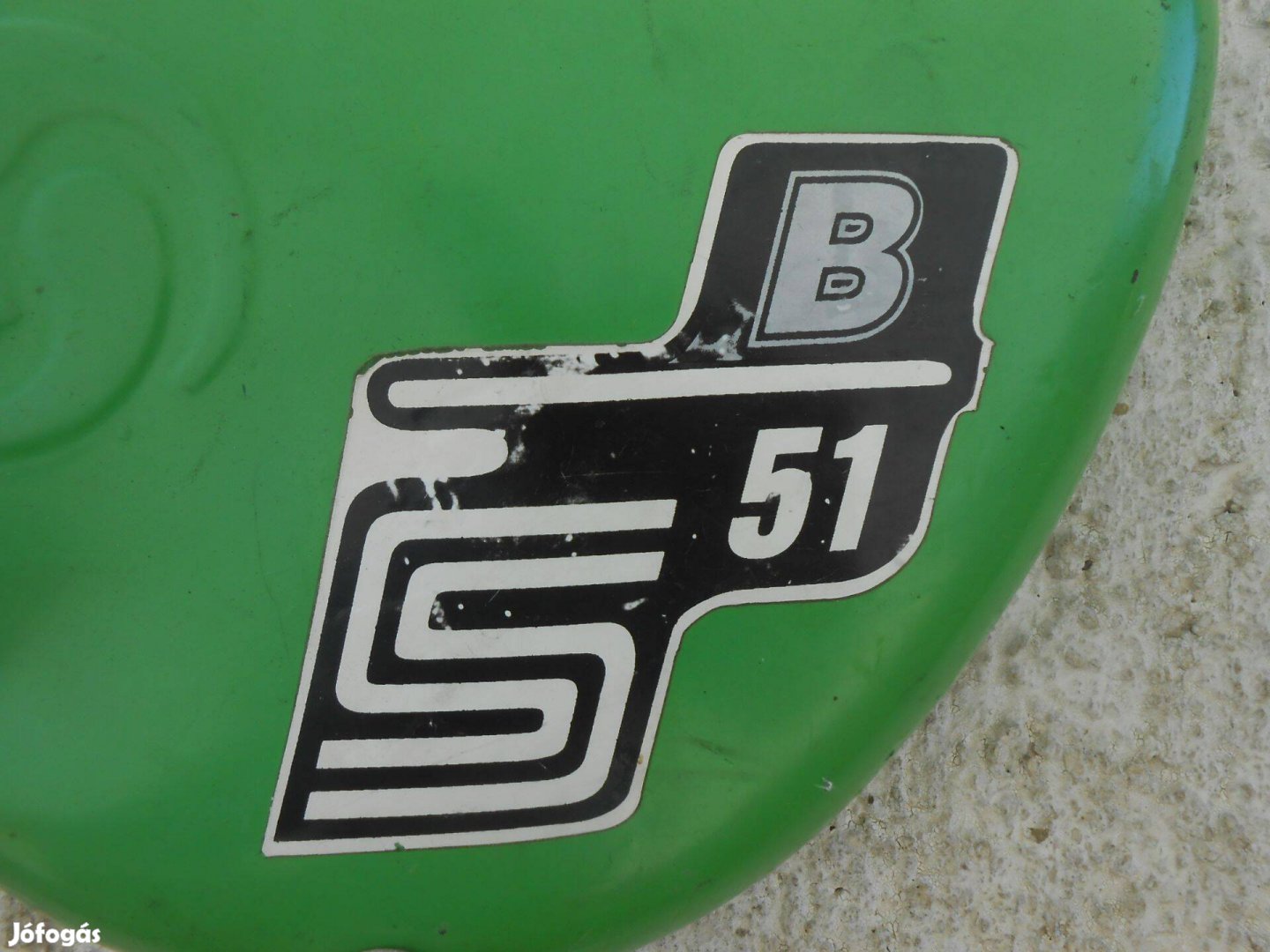 Simson S 51 B ,eredeti fényezésű DDR-es oldaldekni eladó
