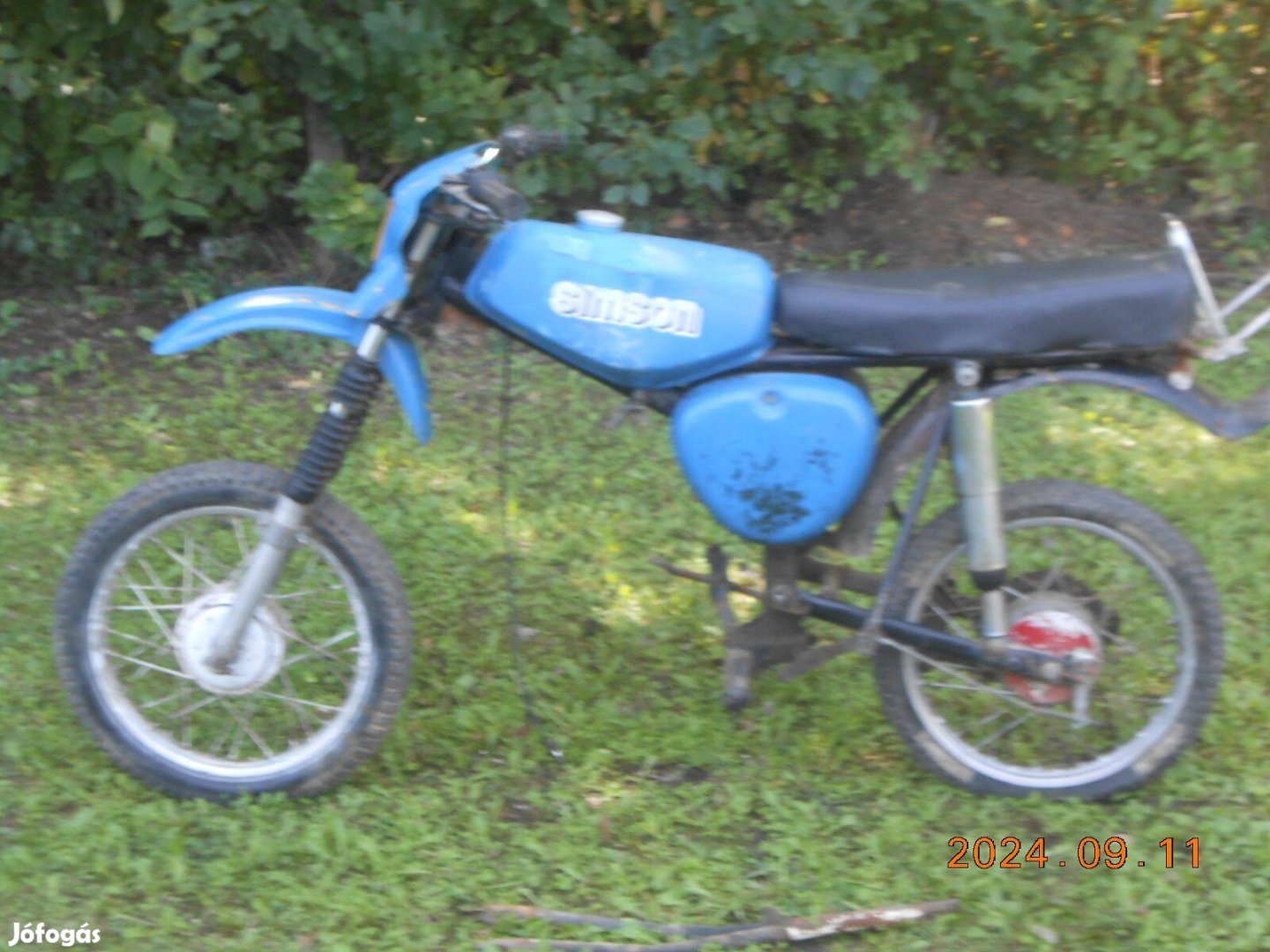 Simson S 51 / 1E1-H,Enduró,1990-es,gyári adattáblás főváz