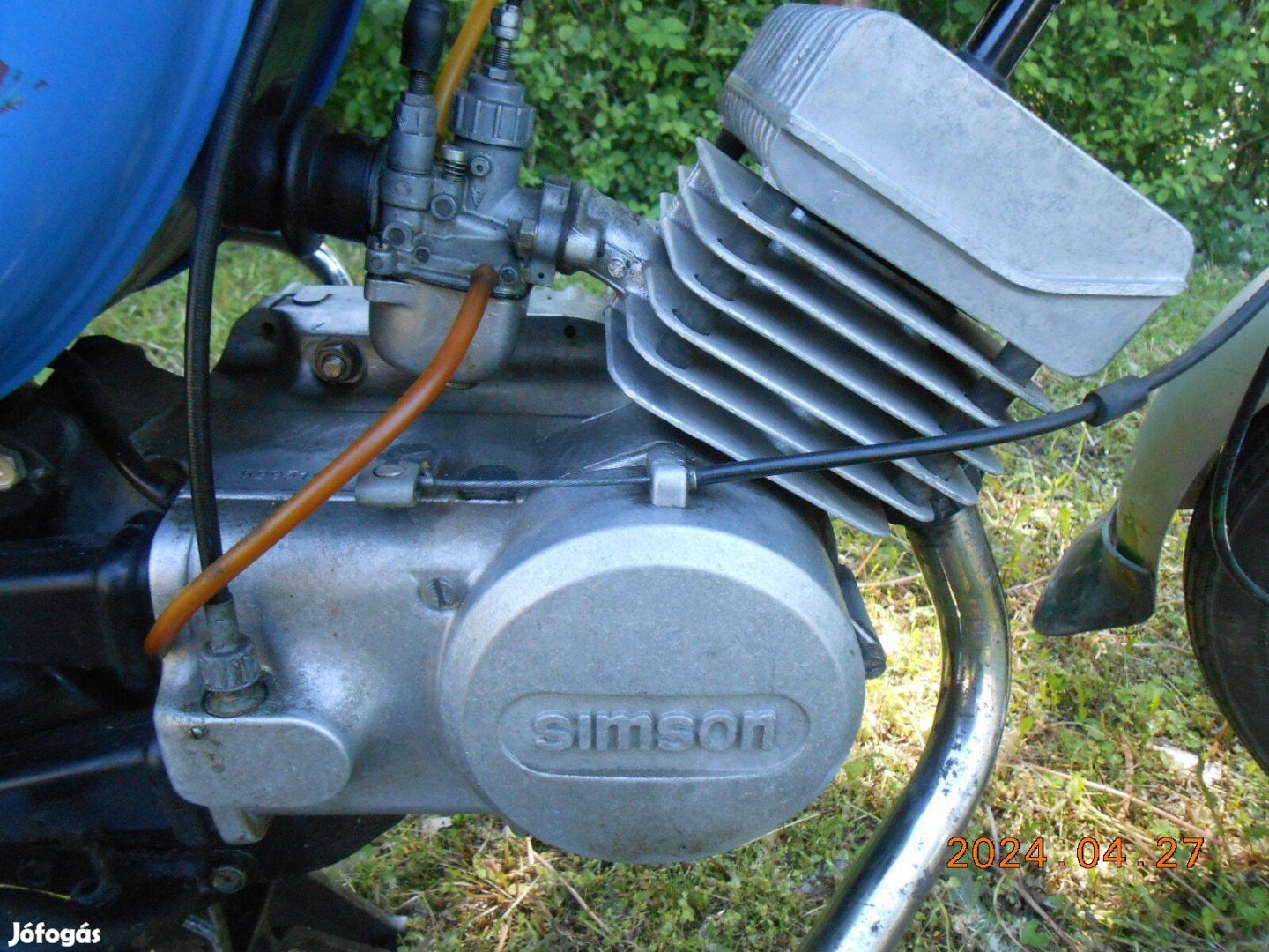 Simson S 51-es,3 sebességes motorblokk,gyári 9293 km-rel eladó