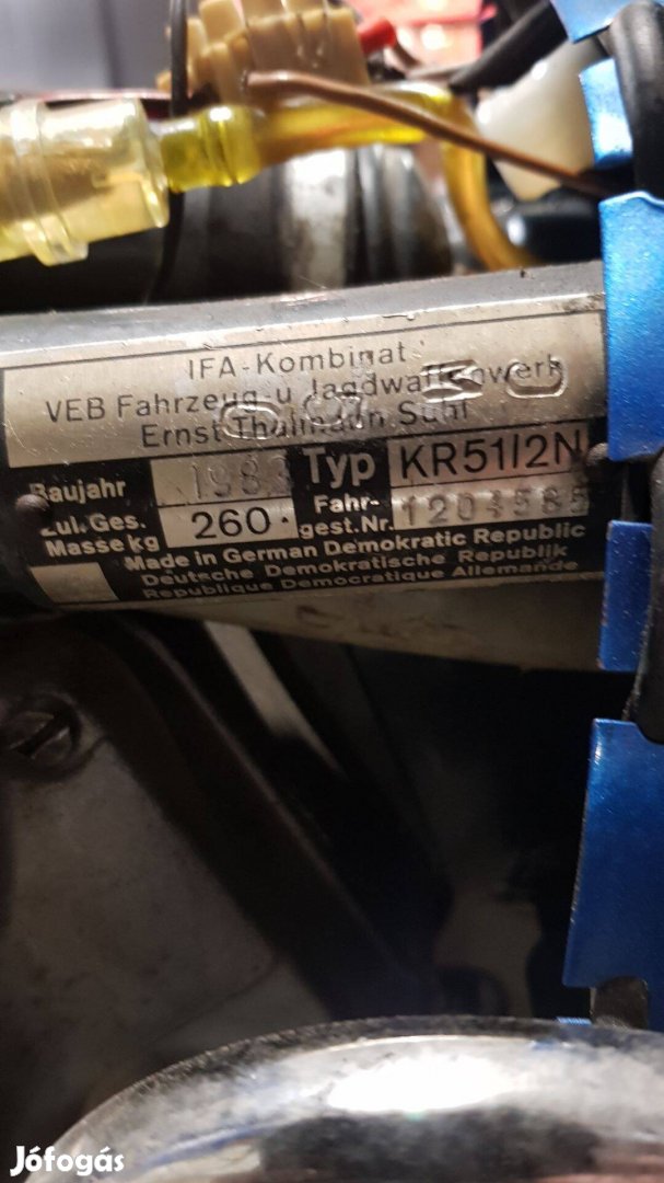 Simson Schwalbe motor eladó