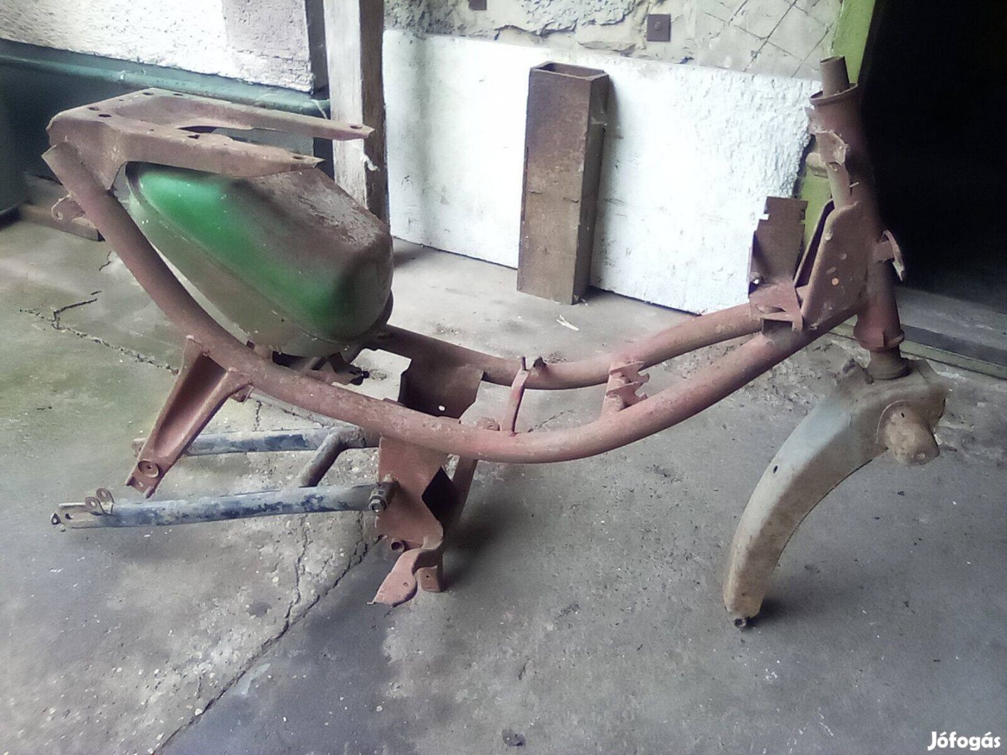 Simson Schwalbe váz, adattábla nincs! Régi turbós váz!