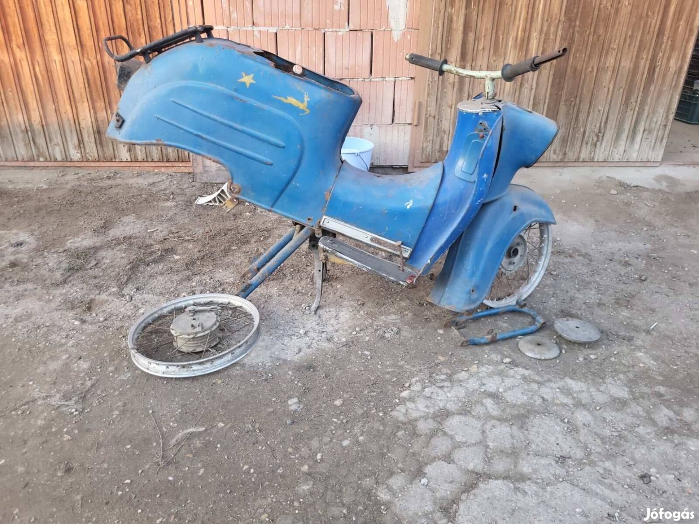 Simson Schwalbe váz és alkatrészek eladó