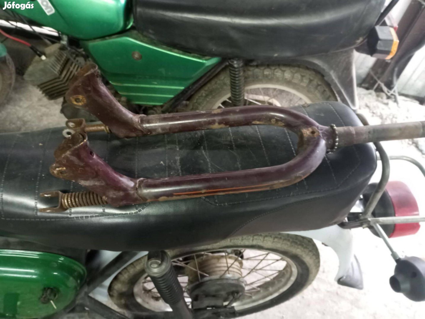Simson Sr2 Első Teleszkóp Villanyakkal (Postázom is)