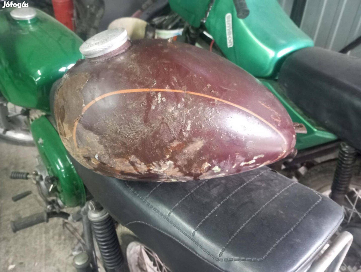 Simson Sr2 Shull Gyári Festésű Tank (Postázom is)