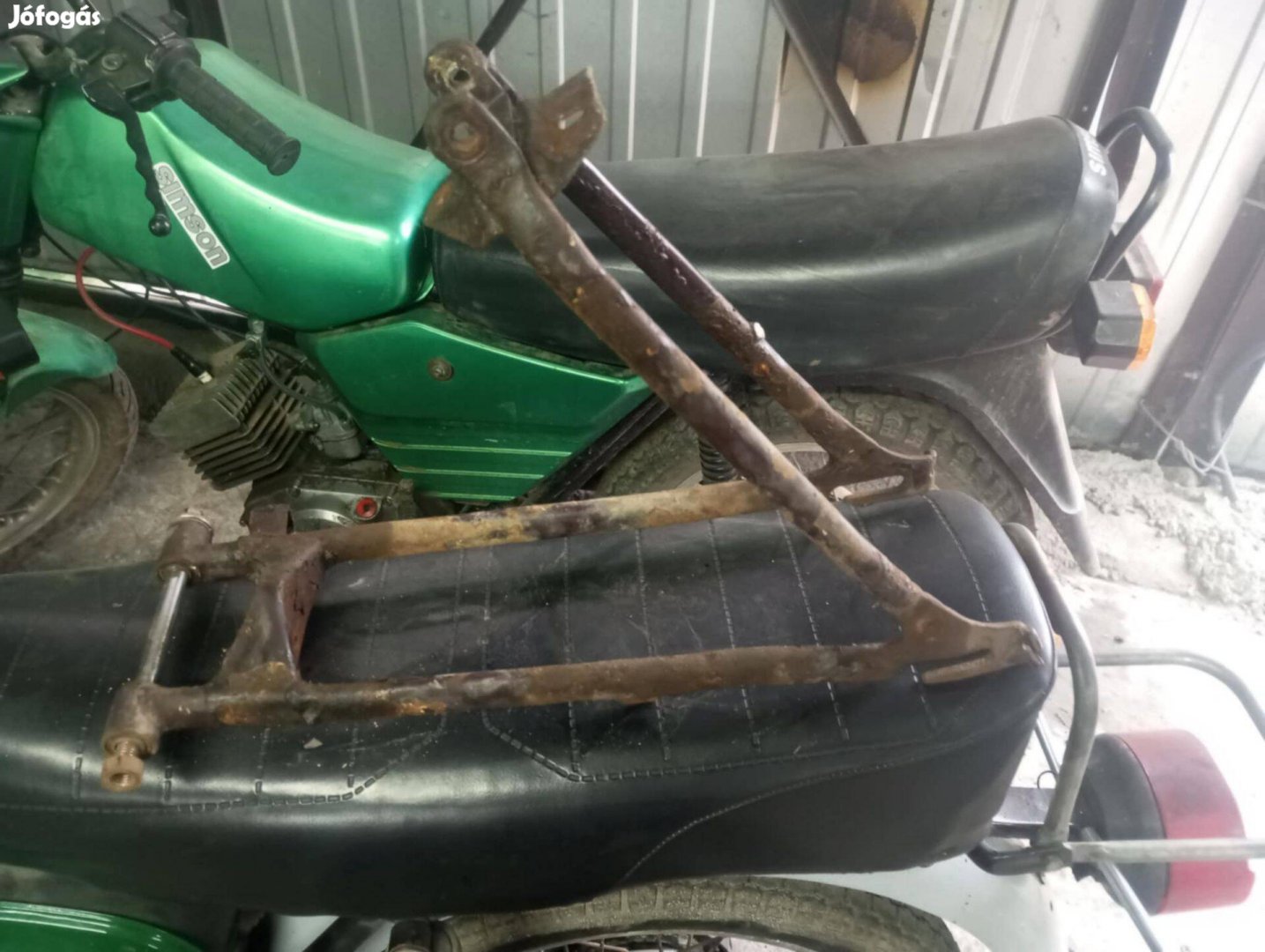 Simson Sr2 Shull Hátsó Villa (Postázom is)