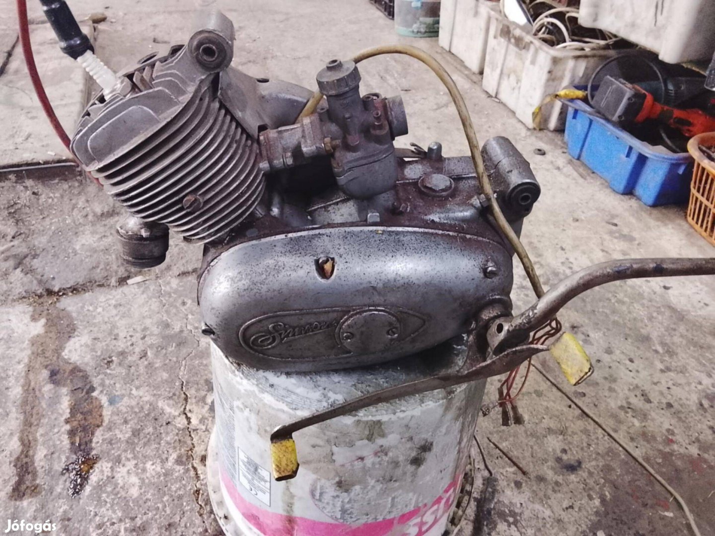 Simson Star/Schwalbe Léghűtéses komplett blokk (Postázom is)