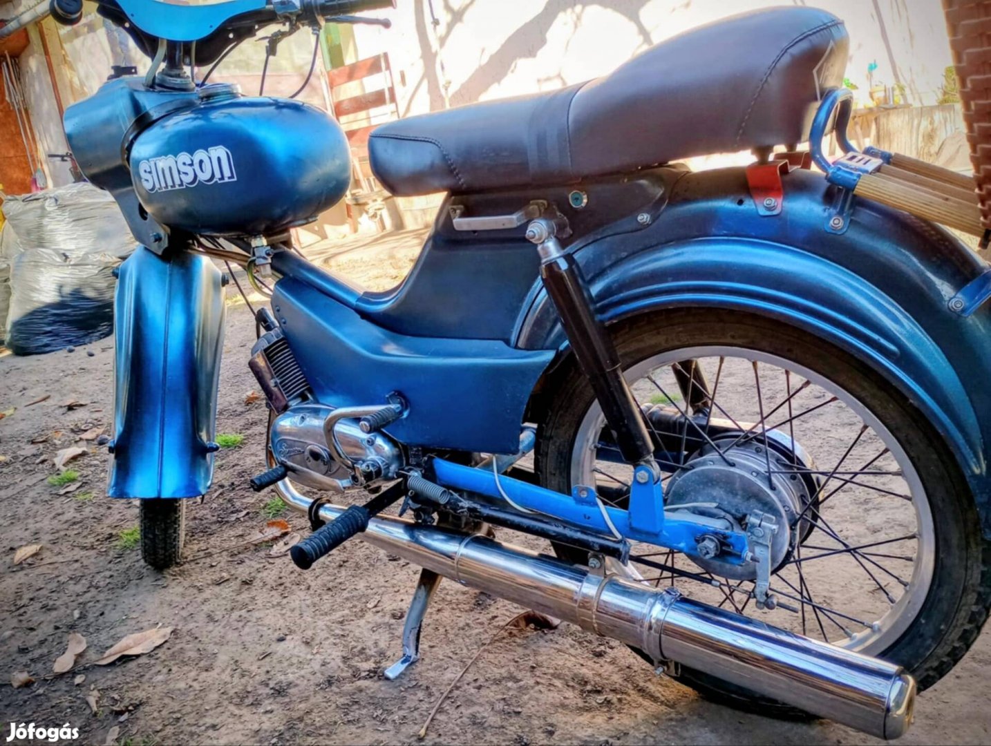 Simson Star full felújított + 2db blokk + alkatrészek