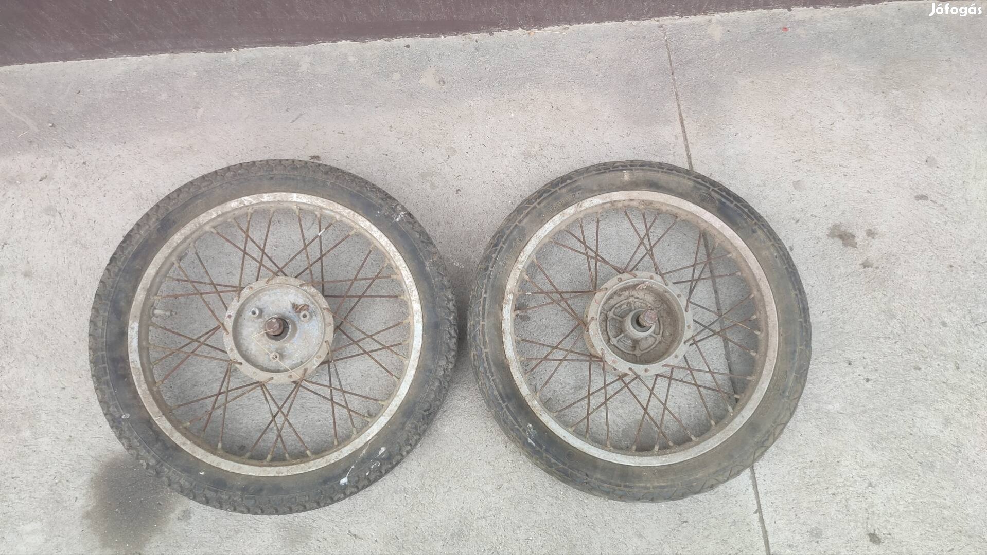 Simson alumínium felnis kerék 2db