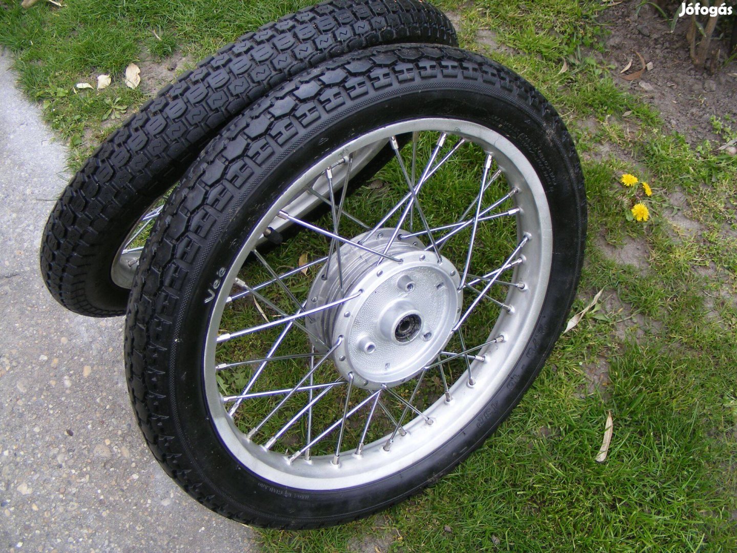 Simson eredeti aluminium 16" kerék,újrafűzve eladó