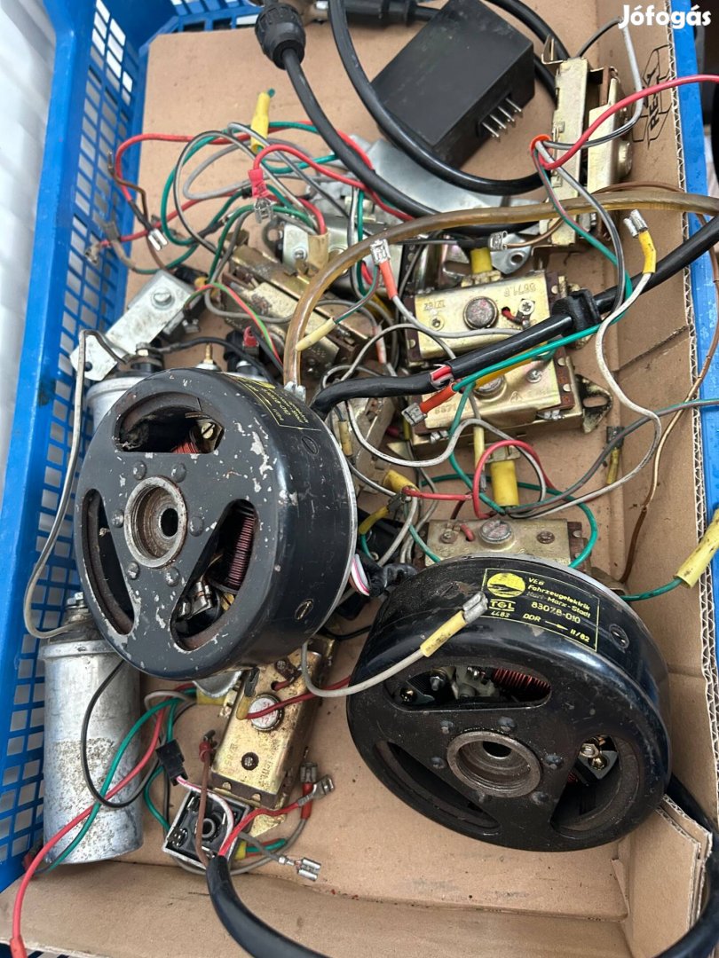 Simson gyújtás, elektromos alkatrészek