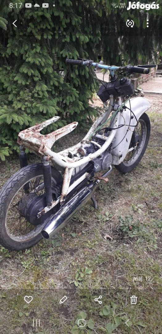 Simson kipufogó 