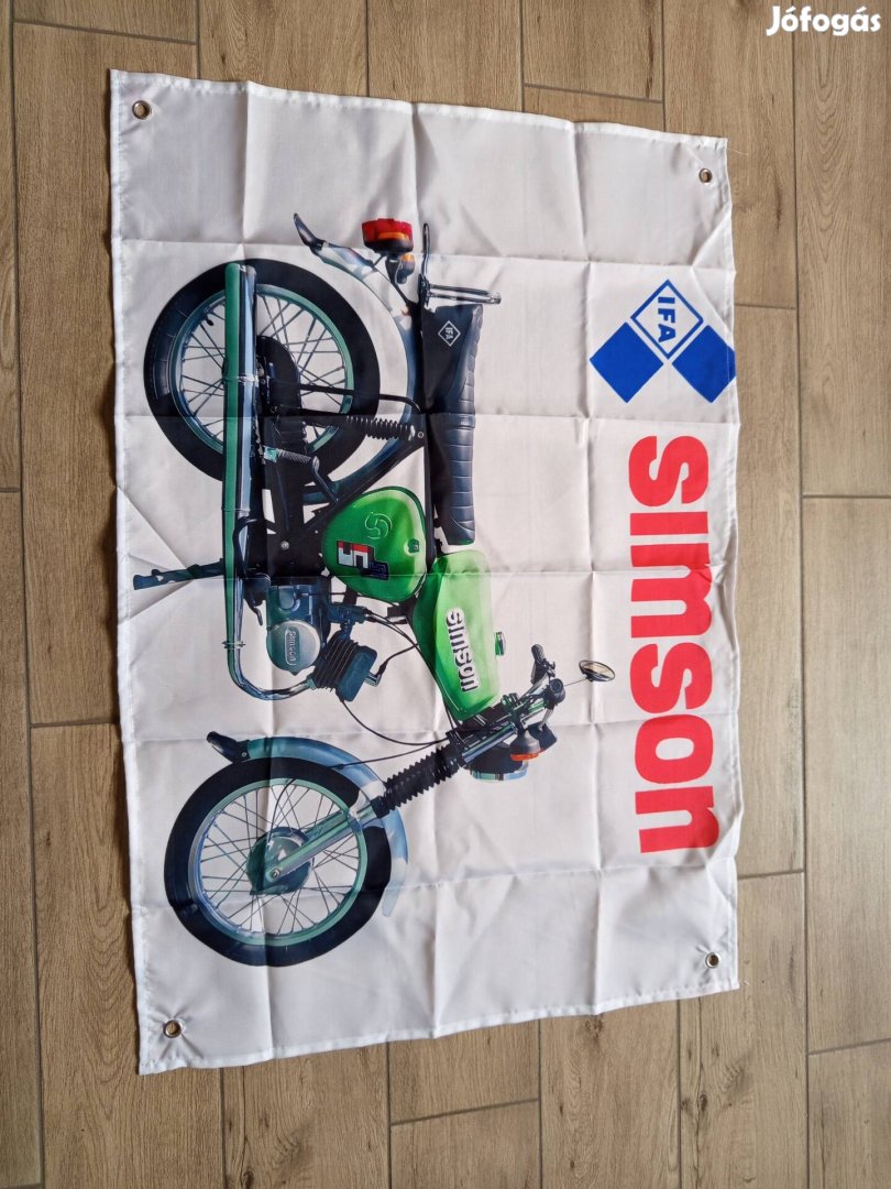 Simson motorkerékpár - zászló 