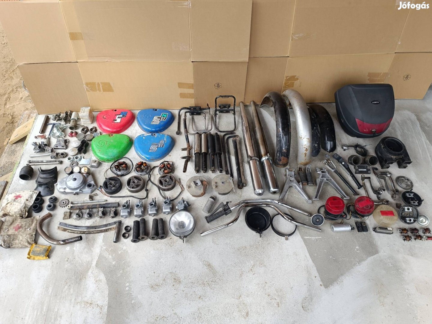 Simson s50s51 használt alkatrészek