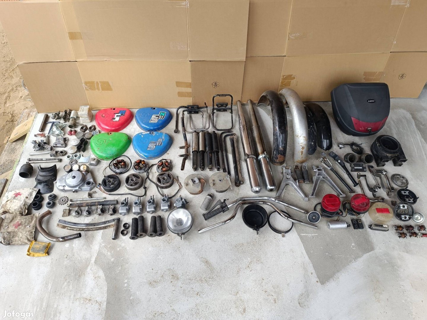 Simson s50/s51 használt alkatrészek 