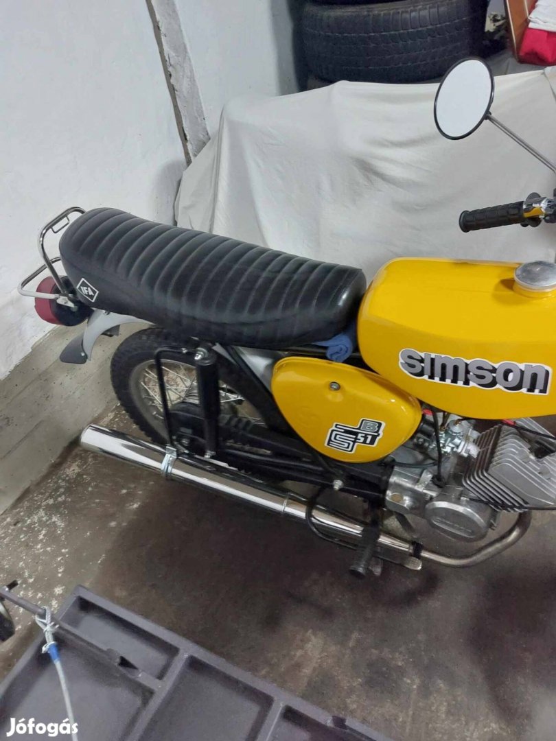 Simson s51 4 sebességes felújítva