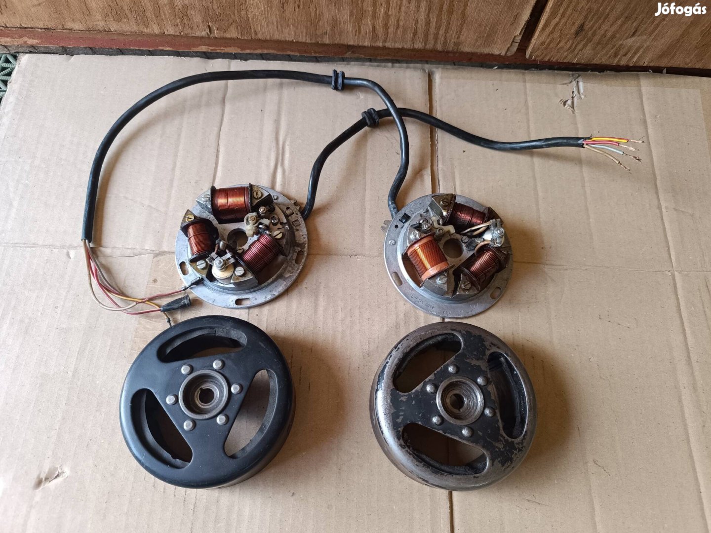 Simson s51 megszakítós gyújtás alaplap lendkerékkel 