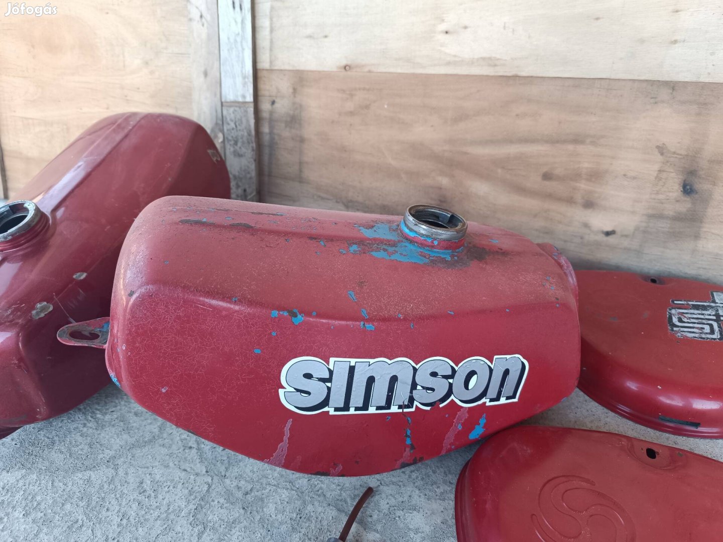 Simson s51 üzemanyag tank deknikkel 