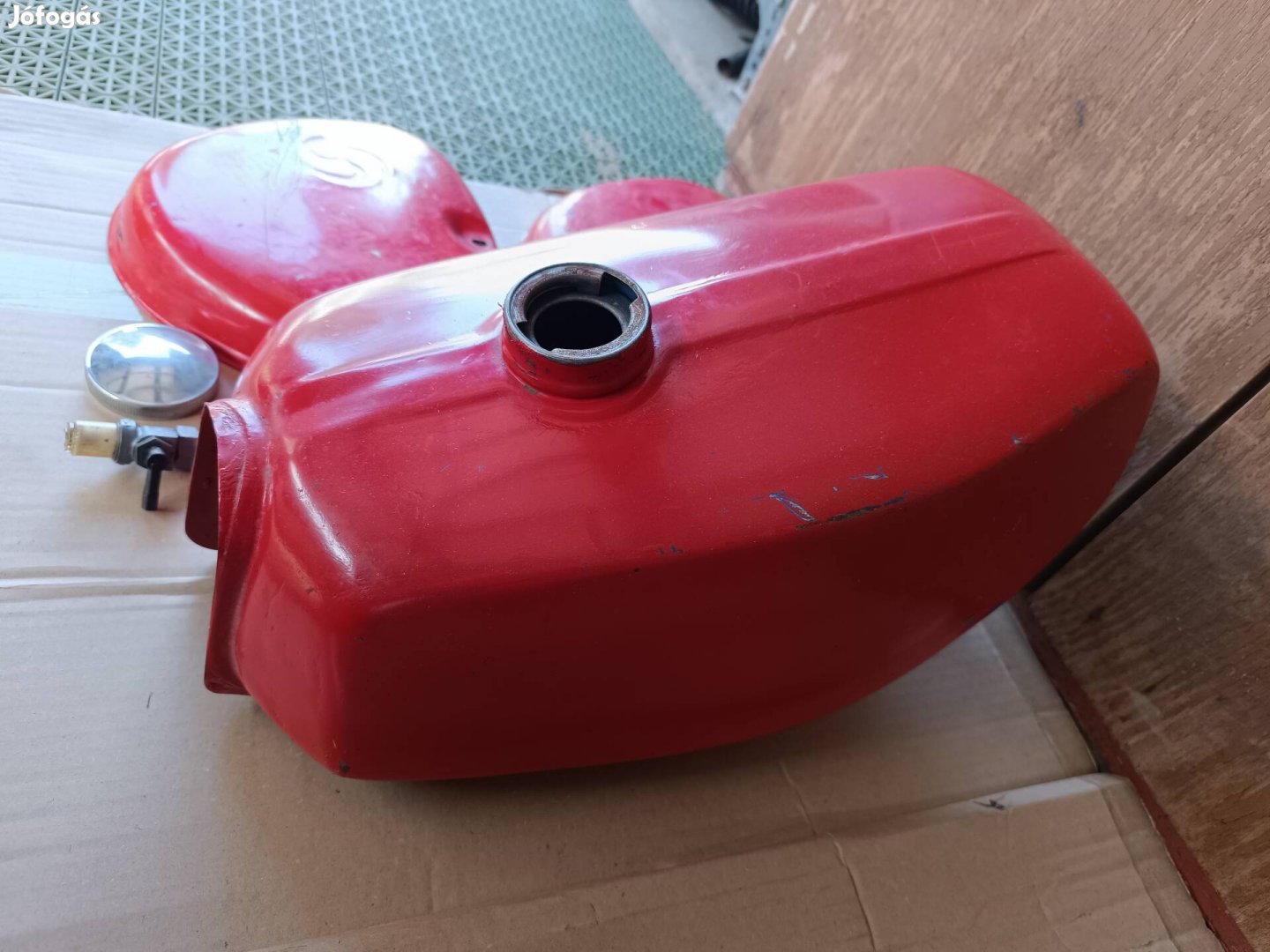 Simson s51 üzemanyag tank deknikkel 