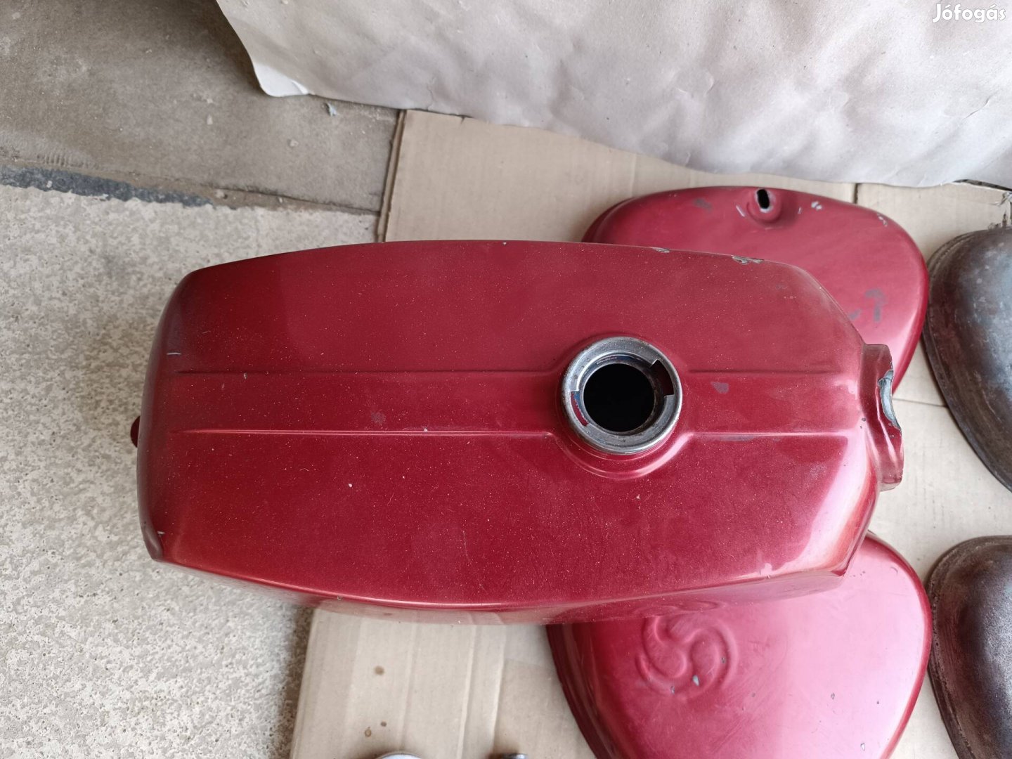 Simson s51 üzemanyag tank és deknik 