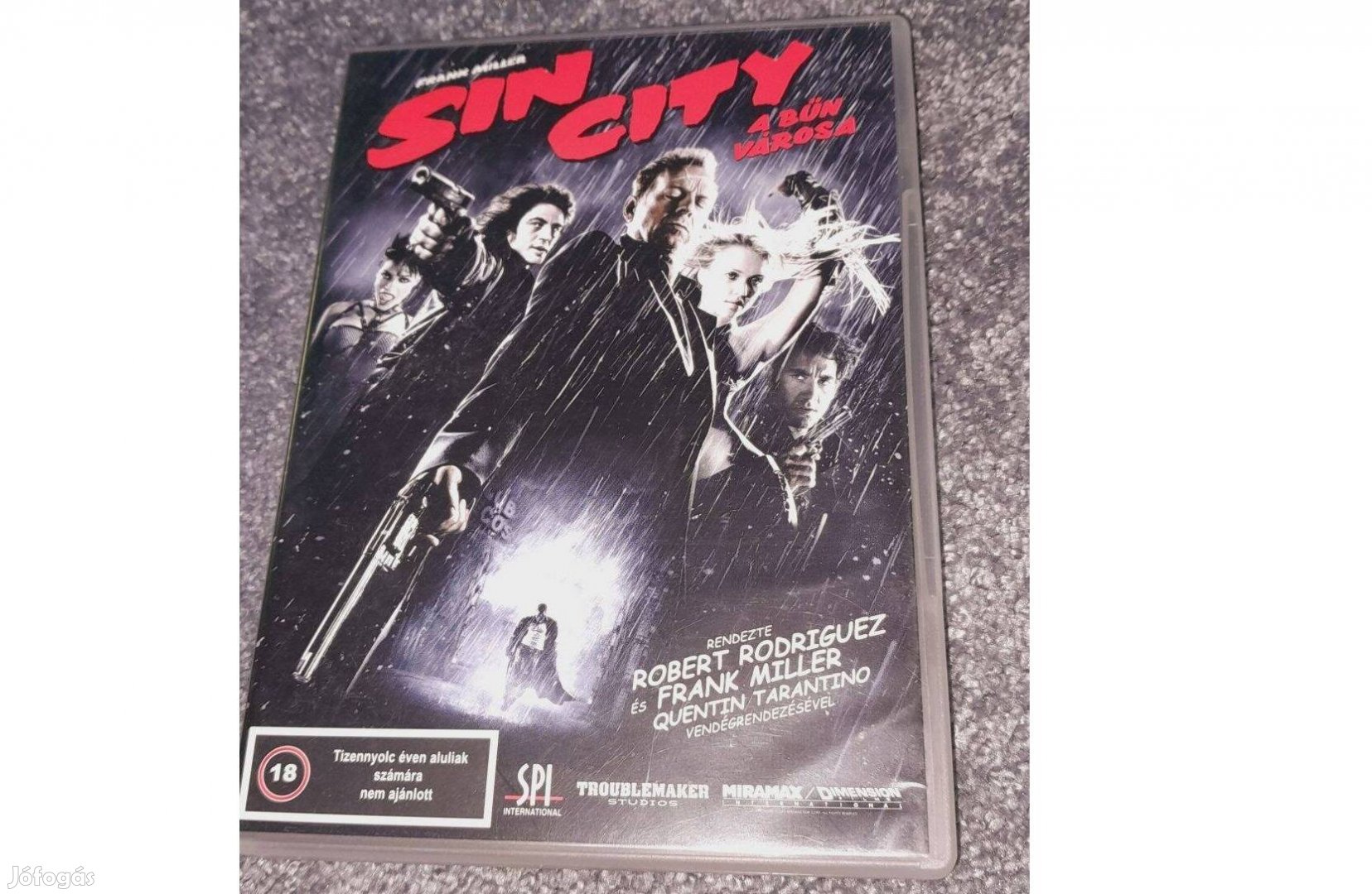 Sin City - A bűn városa DVD (2005) Szinkronizált (Bruce Willis, Mickey