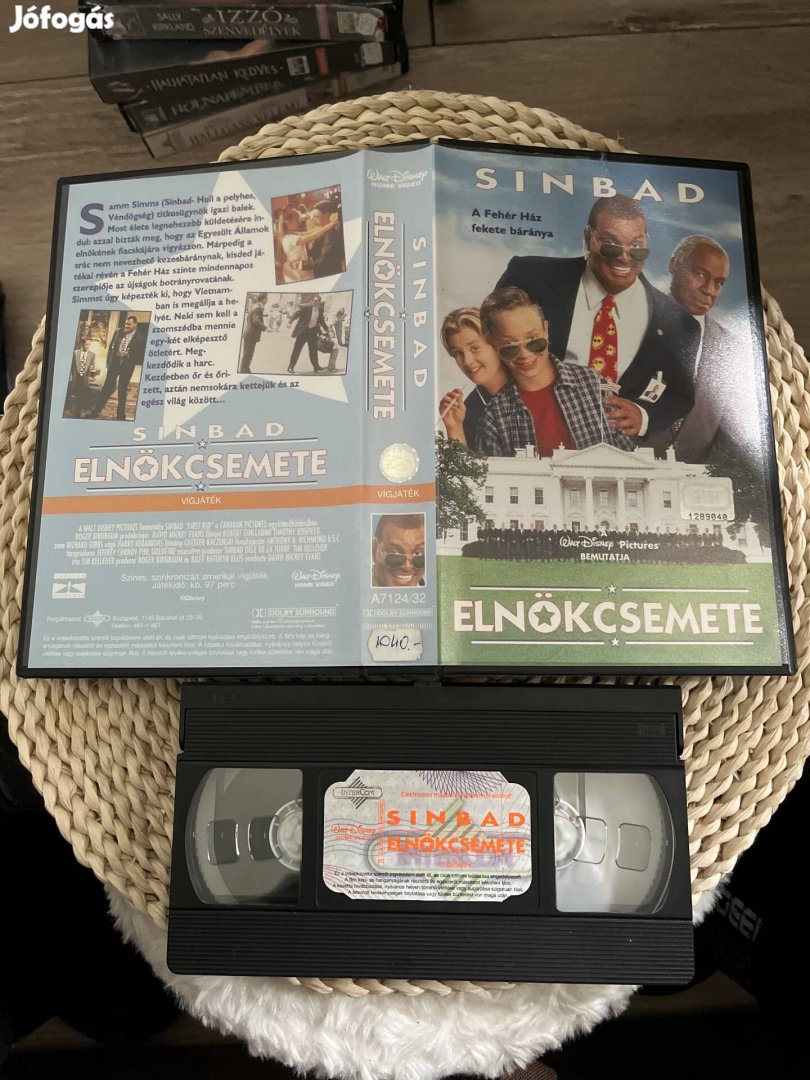 Sinbad elnökcsemete vhs film