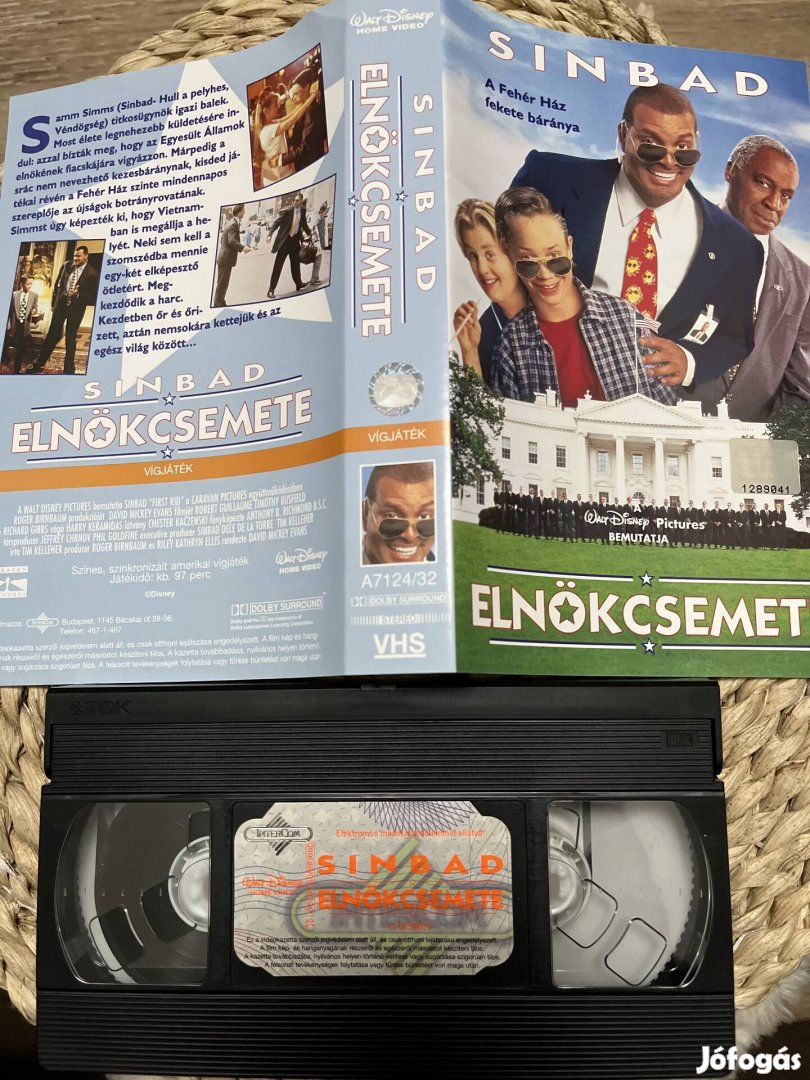 Sinbad elnökcsemete vhs film