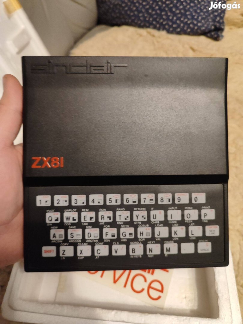 Sinclair Zx81 retro számítógép