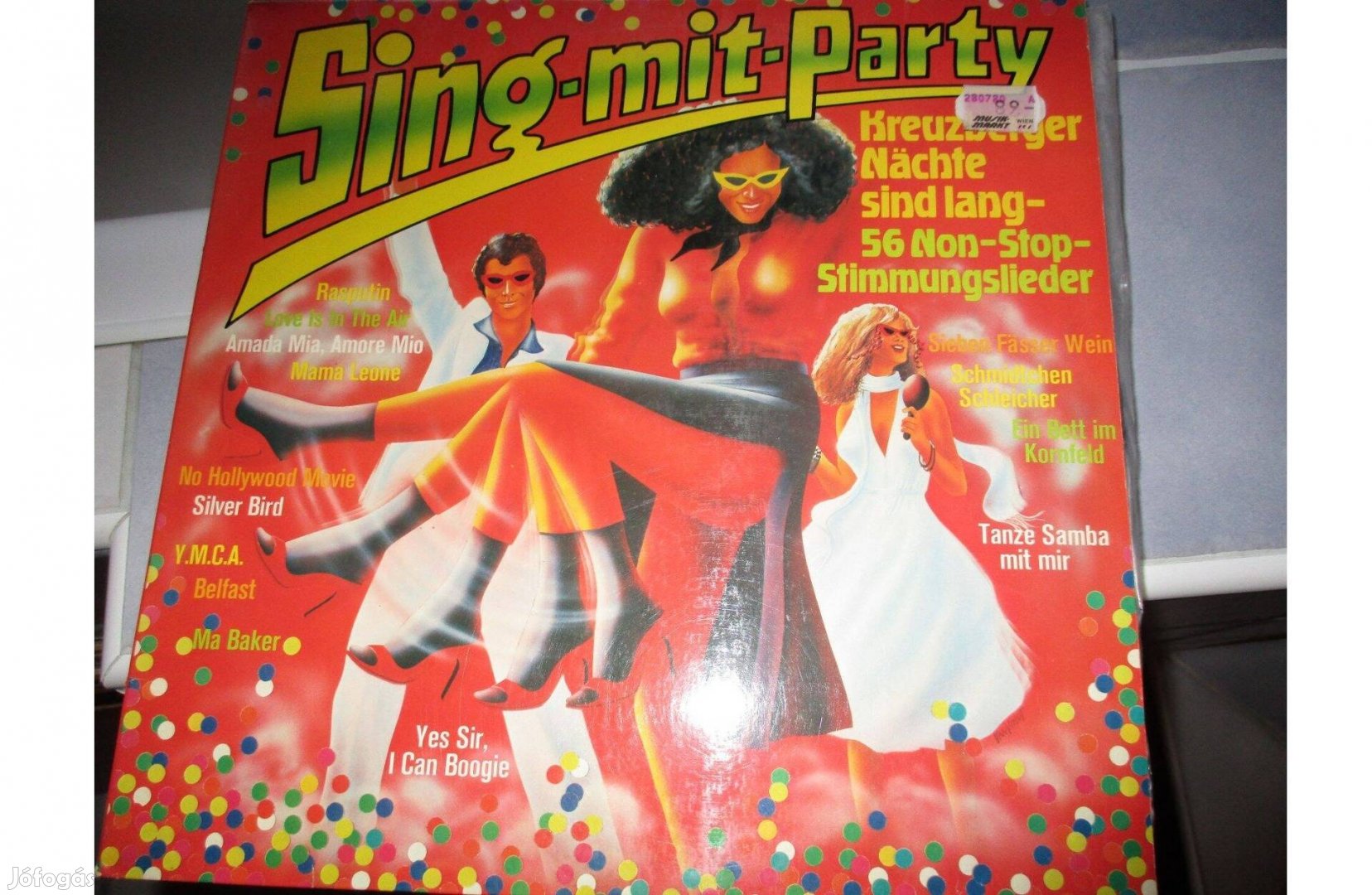 Sing mit Party dupla bakelit hanglemez eladó